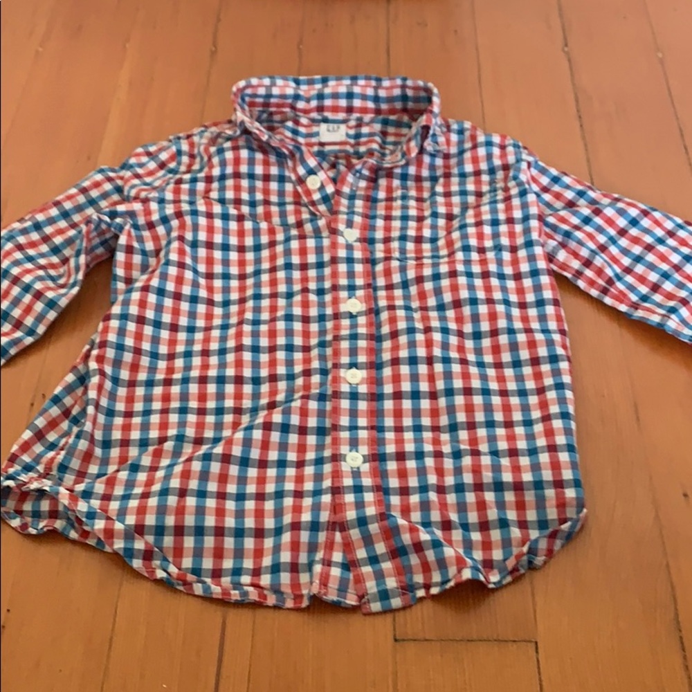 Button down GAP boys, 6-7